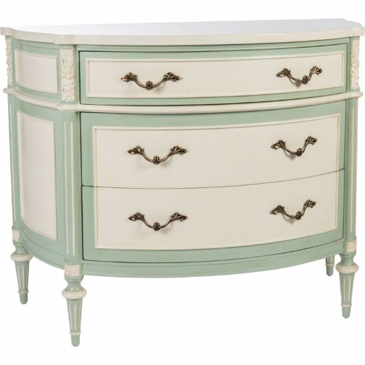 Picture of ANTIQUE CREAM - MINT COMMODE
