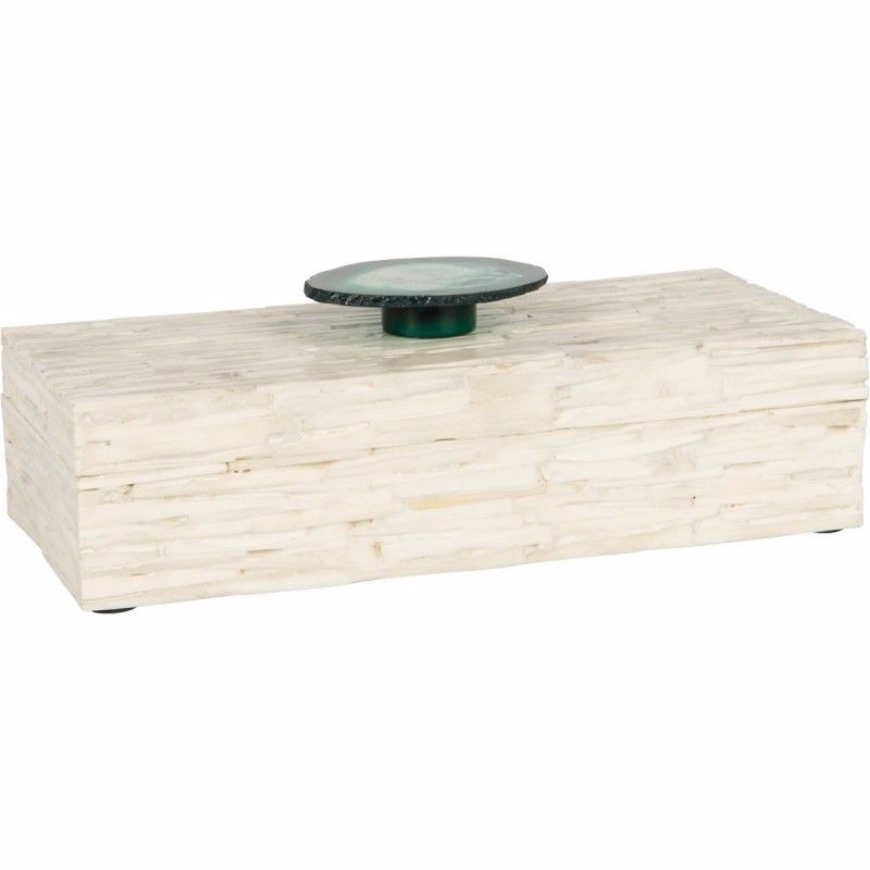 Picture of WHITE RECTANGLE BONE BOX