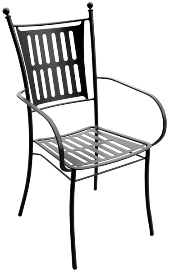 Picture of MALAFEMMENA IRON ARMCHAIR