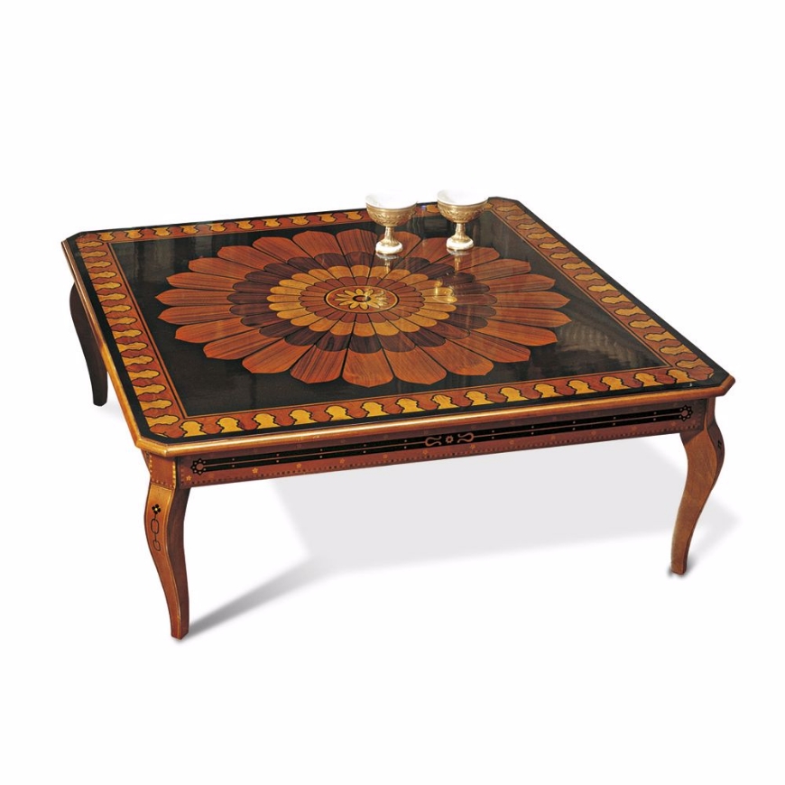 Picture of COCKTAIL TABLE, INLAID TOP