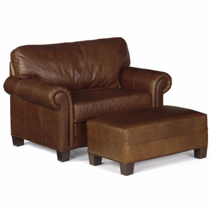 Picture of OVERSIZED CHAIR & OTTOMAN