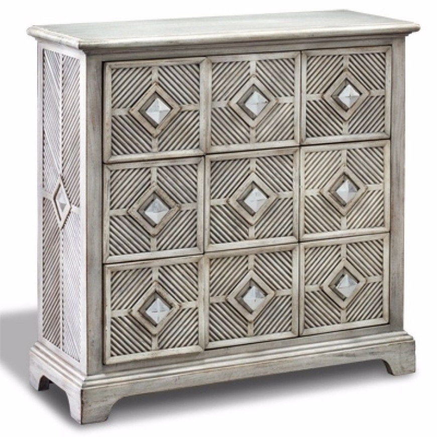 Picture of DIAMOND REED NINE-DRAWER CONSOLE CHEST