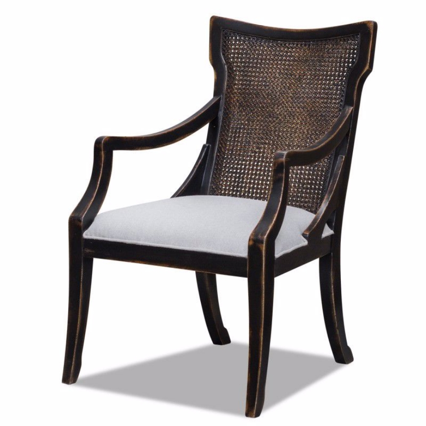 Picture of SMITH CANE BACK ARMCHAIR