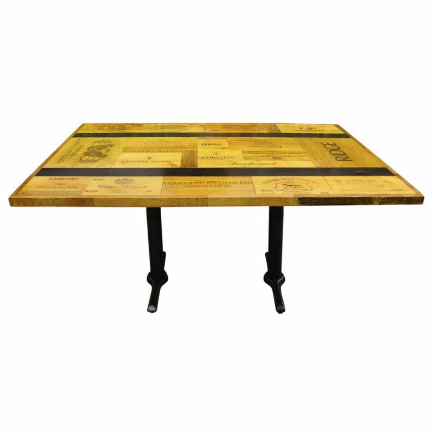 Picture of VINTAGE DINING TABLE Â€“ LINEAR