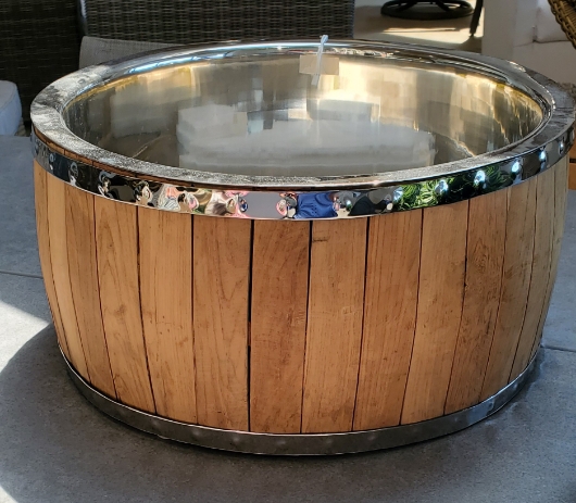 Picture of WOODEN / NICKLE TUB