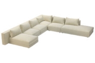 Picture of FIZZ JULEP ARMLESS LOVESEAT    