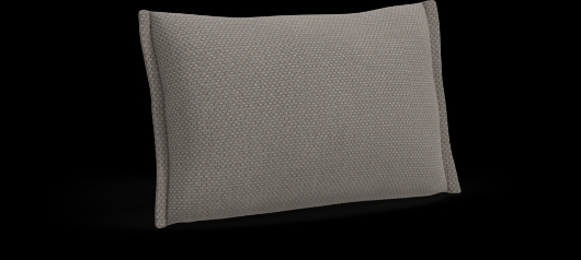 Picture of DUNE FLANGED SCATTER CUSHION (SCATTER CUSHION / COUTURE PEBBLE)