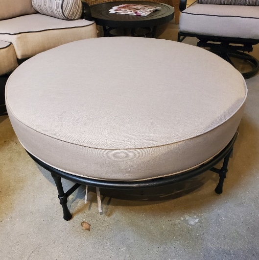 Picture of BORDEAUX OVAL OTTOMAN