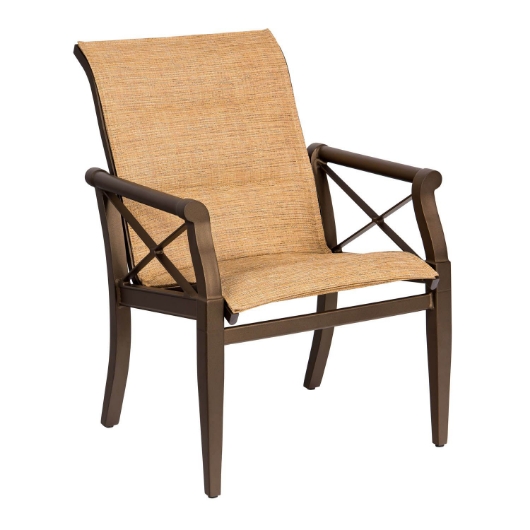 Picture of ANDOVER PADDED SLING DINING ARMCHAIR