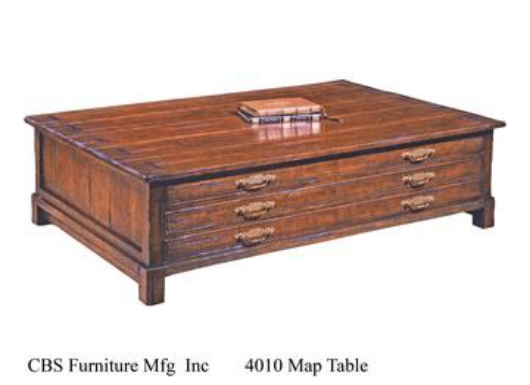 Picture of 4010 MAP COFFEE TABLE