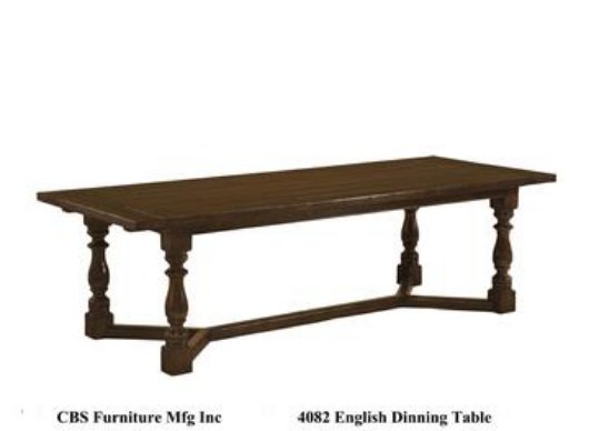 Picture of 4082 ENGLISH DINING TABLE