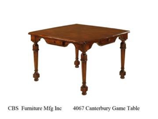Picture of 4067 CANTERBURY GAME TABLE