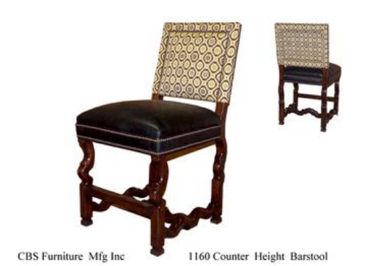 Picture of 1160 COUNTER HEIGHT BARSTOOL