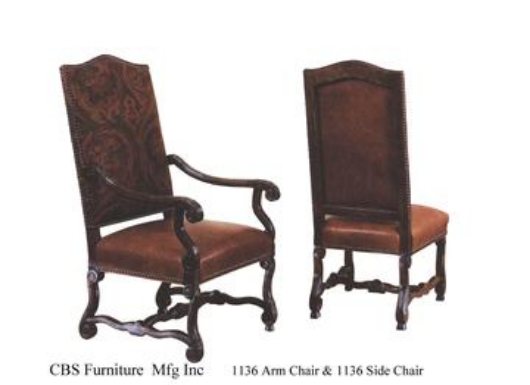 Picture of 1136 ARM CHAIR & SIDE CHAIR