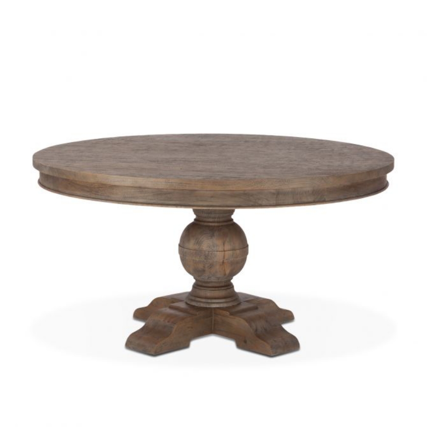 Picture of COLONIAL PLANTATION 54" ROUND DINING TABLE WEATHERED TEAK