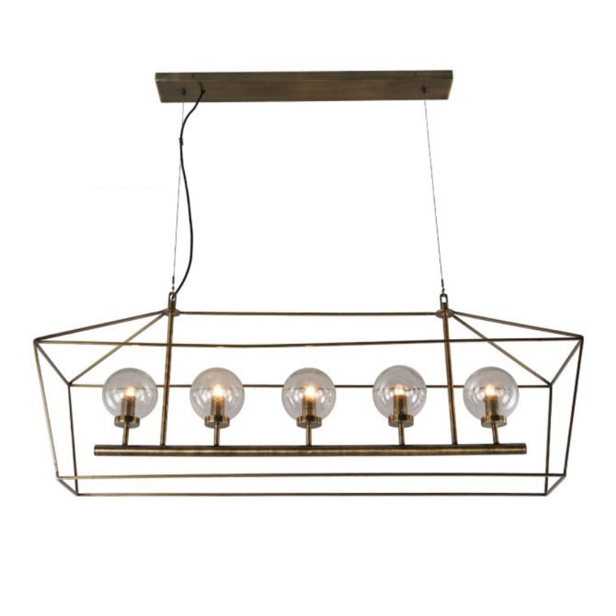 Picture of BOHO 5-LIGHT CHANDELIER