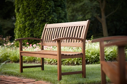 Picture of 55″ GARDEN BENCH WITH ARMS