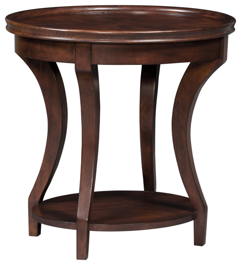 Picture of BELMONT OVAL END TABLE