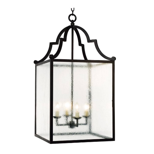Picture of  FOUR LIGHT FORGED IRON HANGING LANTERN