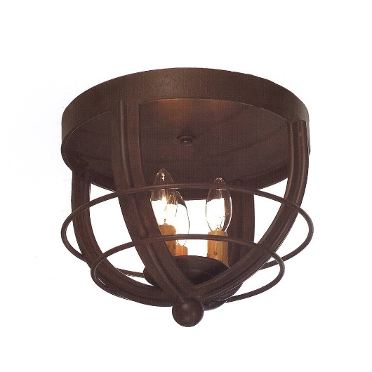 Picture of FLUSH MOUNT IRON CELING FIXTURE