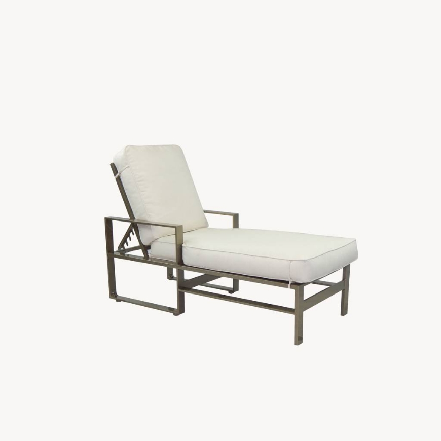 Picture of PARK PLACE ADJUSTABLE CUSHIONED CHAISE LOUNGE