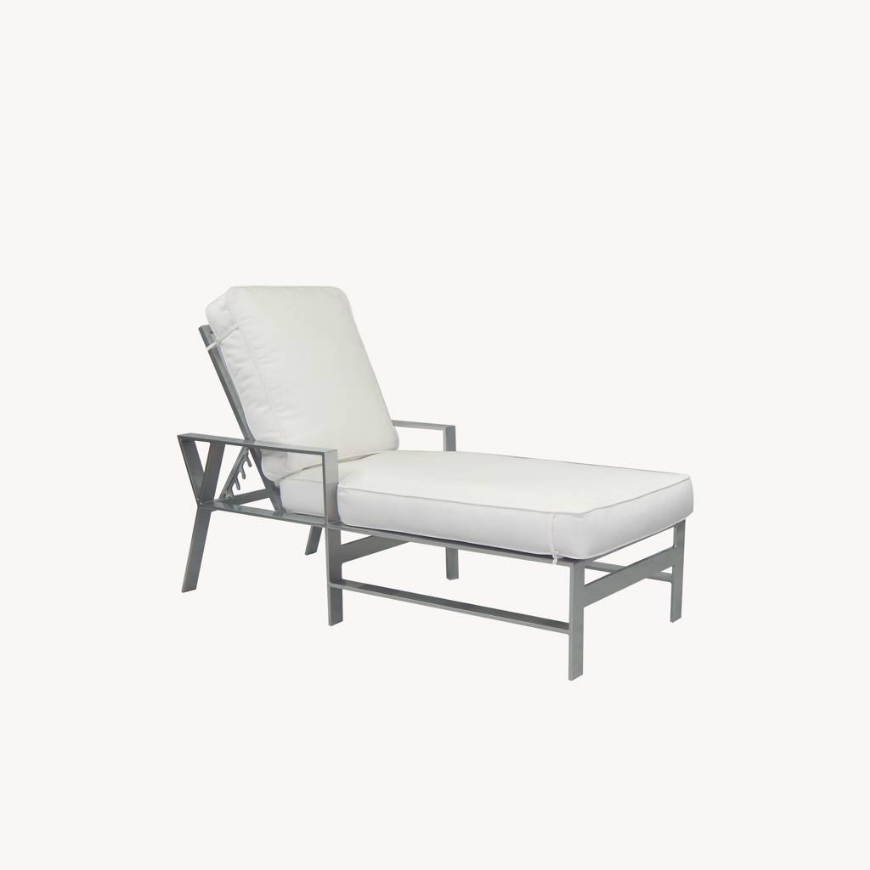 Picture of TRENTO ADJUSTABLE CUSHIONED CHAISE LOUNGE