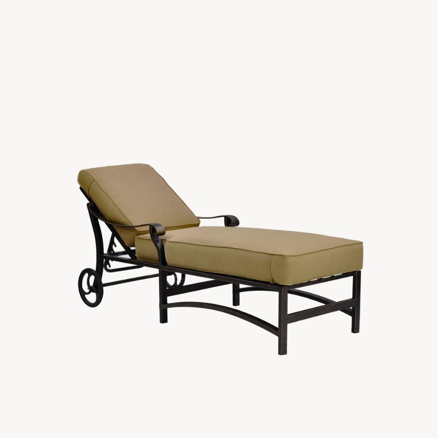 Picture of MADRID ADJUSTABLE CUSHIONED CHAISE LOUNGE
