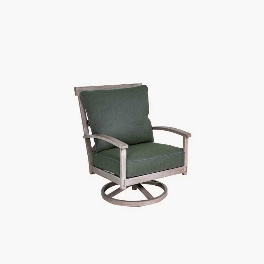 Picture of ANTLER HILL ULTRA HIGH BACK CUSHIONED LOUNGE SWIVEL ROCKER