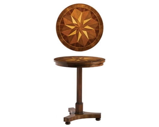 Picture of MARQUETRY PEDESTAL TABLE