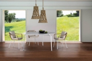 Picture of CRUISE//ALU 150×150 DINING TABLE