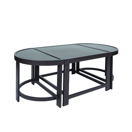 Picture of 3-PIECE OVAL COCKTAIL TABLE