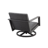 Picture of CANTON PADDED CLUB SWIVEL ROCKER