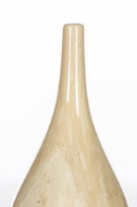 Picture of LARGE CREAM MARBLE TEAR DROP VASE