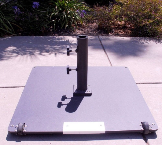 Picture of 095SQ - STEEL PLATE - 95 LB. SQUARE BASE