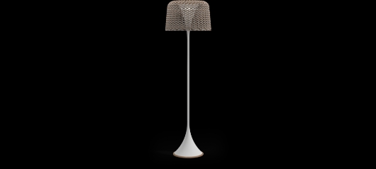 Picture of AMBIENT MESH TALL LANTERN (WHITE / SORREL)